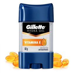 Desodorante Antitranspirante Gillette Hydra Gel Vitamina E 82g