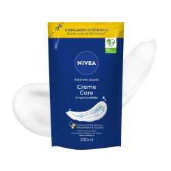 Sabonete Líquido Nivea Refil Creme Care 200ml