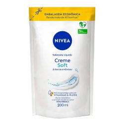 Sabonete Liquido Nivea Creme Soft Refil 200 Ml