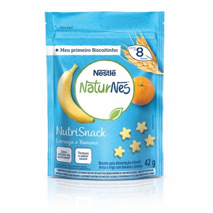 NUTRISNACK NESTLÉ NATURNES BANANA  LARANJA 42G