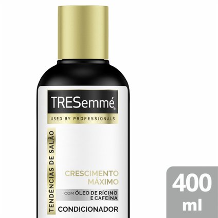 CONDICIONADOR TRESEMMÉ CRESCIMENTO MÁXIMO 400ML