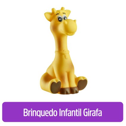 BRINQUEDO INFANTIL PANVEL BABY GIRAFA
