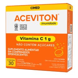 Aceviton - Vit C 1g 30 Comprimidos  Eferv
