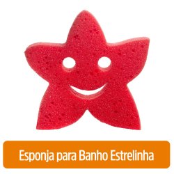 Esponja Para Banho Panvel Baby Estrelinha