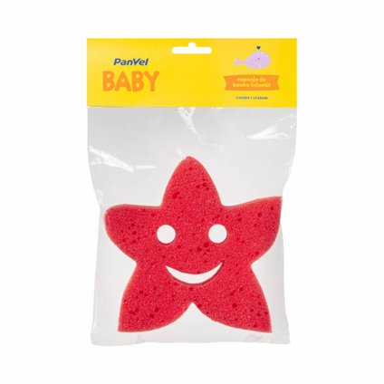ESPONJA PARA BANHO PANVEL BABY ESTRELINHA