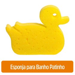 Esponja Para Banho Panvel Baby Patinho