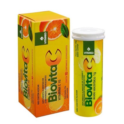 BIOVITA C 1G 10 COMPRIMIDOS EFERVESCENTES