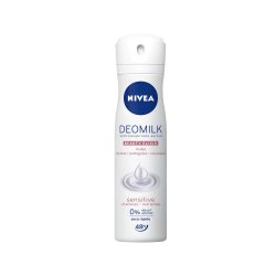 Desodorante Aerossol Nivea Deomilk Sensitive 150ml