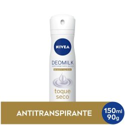 Desodorante Aerossol Nivea Deomilk Toque Seco 150ml