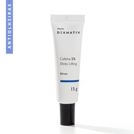 SÉRUM ANTI-IDADE PARA ÁREA DOS OLHOS COM EFEITO LIFTING CAFEÍNA 5% PANVEL DERMATIV 15ML