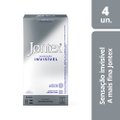 PRESERVATIVO JONTEX SENSAÇÃO INVISIVEL COM 4 UNIDADES