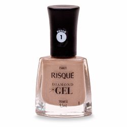 Esmalte Risqué Diamond Gel Tiramisu Metalizado 9,5ml