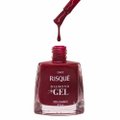 ESMALTE RISQUÉ DIAMOND GEL ROSA FLAMBADO CREMOSO 9,5ML