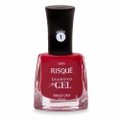 ESMALTE RISQUÉ DIAMOND GEL VERMELHO CEREJA CREMOSO 9,5ML