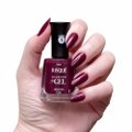 ESMALTE RISQUÉ DIAMOND GEL AMORA NEGRA CREMOSO 9,5ML