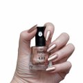 ESMALTE RISQUÉ DIAMOND GEL CETIM DOURADO METALIZADO 9,5ML