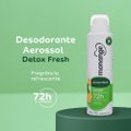 DESODORANTE AEROSSOL MONANGE DETOX FRESH CAPIM LIMAO E GENGIBRE 150ML