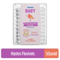 Kit Panvel Baby Sabonete Em Barra Com 5 Unidades + Talco 200g + Hastes Flexíveis 50 Unidades
