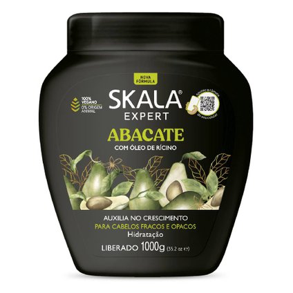 CREME  DE TRATAMENTO  SKALA BOMBA DE ABACATE 1KG