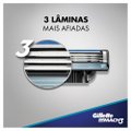 KIT GILLETTE MACH3 AQUAGRIP APARELHO BARBA E LAMINA C/ESPELHO