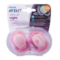 CHUPETA AVENT ULTRA AIR ROSA BRILHA NO ESCURO 6-18M 1 UNIDADE