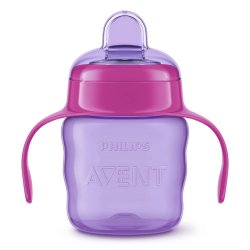 Copo De Transição Avent Easy Sip Lilás 6m+ 200ml