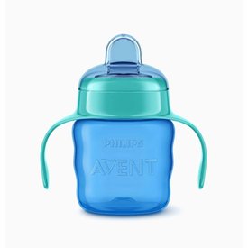 COPO DE TRANSIÇÃO AVENT EASY SIP AZUL 6M+ 200ML