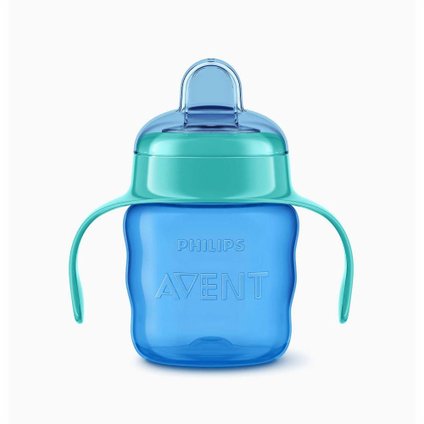COPO DE TRANSIÇÃO AVENT EASY SIP AZUL 6M+ 200ML