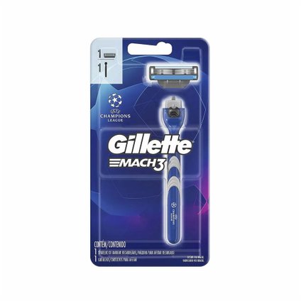 APARELHO DE BARBEAR GILLETTE MACH3 UCL 1 UNIDADE