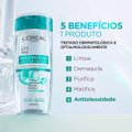 ÁGUA MICELAR EFEITO MATTE L'ORÉAL PARIS SOLUÇÃO DE LIMPEZA FACIAL 200ML