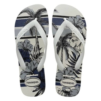 SANDALIA HAVAIANAS ALOHA BRANCO 37/38