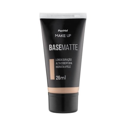 BASE LÍQUIDA MATTE PANVEL MAKE UP BEGE CLARO 01