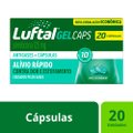 LUFTAL GEL CÁPSULAS SIMETICONA 125MG - 20 CÁPSULAS GELATINOSAS