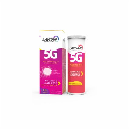 LAVITAN 5G LIMAO COMPRIMIDO EFERVESCENTE