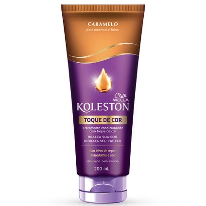 TRATAMENTO KOLESTON TOQUE DE COR CARAMELO 200ML