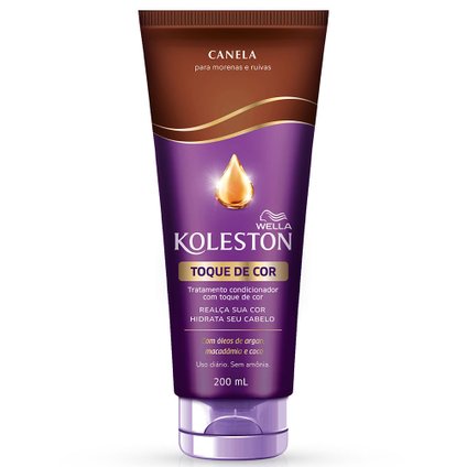 TRATAMENTO KOLESTON TOQUE DE COR CANELA 200ML