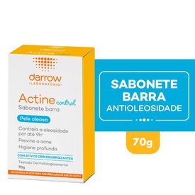 SABONETE BARRA PELE MISTA A OLEOSA ACTINE DARROW CONTROL 70G