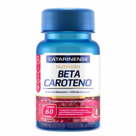 BETA CAROTENO CATARINENSE NUTRIÇÃO 60 CÁPSULAS
