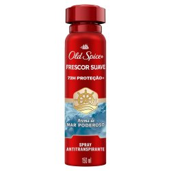 Desodorante Antitranspirante Old Spice Aerossol  Frescor Suave 150ml
