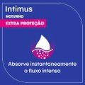 ABSORVENTE EXTERNO INTIMUS NOTURNO TODA PROTEGIDA COBERTURA EXTRA SUAVE COM ABAS - 30 UNIDADES