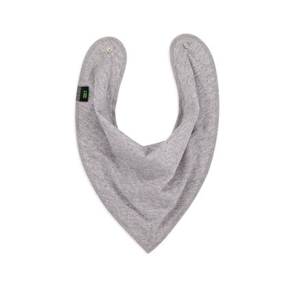 BABADOR BANDANA GUMMI CINZA MESCLA