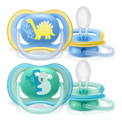 Chupeta Avent Ultra Air Azul 18+ Unitaria