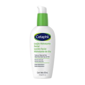 LOÇÃO HIDRATANTE FACIAL CETAPHIL COM ÁCIDO HIALURÔNICO 88ML
