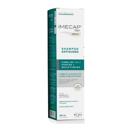 SHAMPOO ANTIQUEDA IMECAP HAIR MAX COMBATE A QUEDA DOS CABELOS 200ML