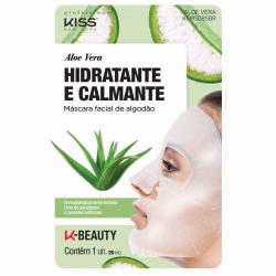 Máscara Facial Kiss New York Hidratante Aloe Vera 20ml