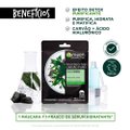 MÁSCARA FACIAL EM TECIDO GARNIER HIDRA BOMB CARVÃO DETOX, 28G