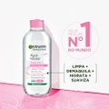 ÁGUA MICELAR GARNIER SKINACTIVE TUDO EM 1 400ML