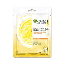 Máscara Facial Garnier Skinactive Unform & Matte Antioleosidade 28g