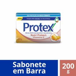 Sabonete Barra Protex Vitamina E 200g