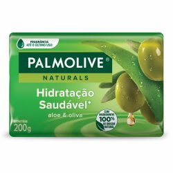 Sabonete Barra Palmolive Naturals Hidratação Saudavel Aloe E Oliva 200g